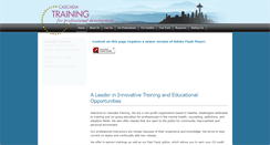 Desktop Screenshot of cascadia-training.org